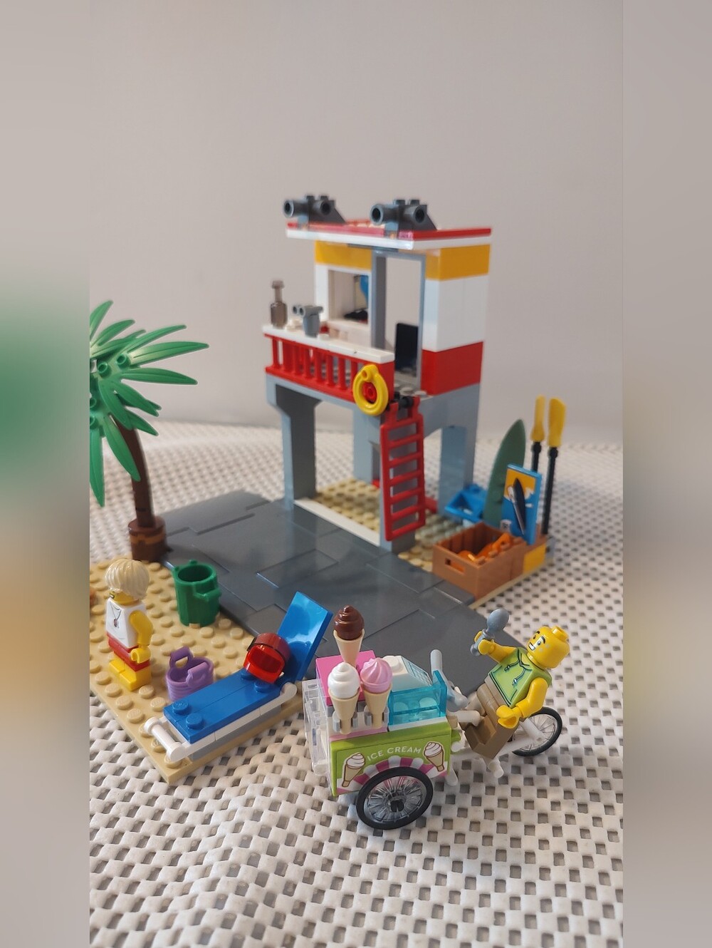 LEGO City Beach Lifeguard Station 60328 Building Toy Set No Complete As Shown - Picture 3 of 6